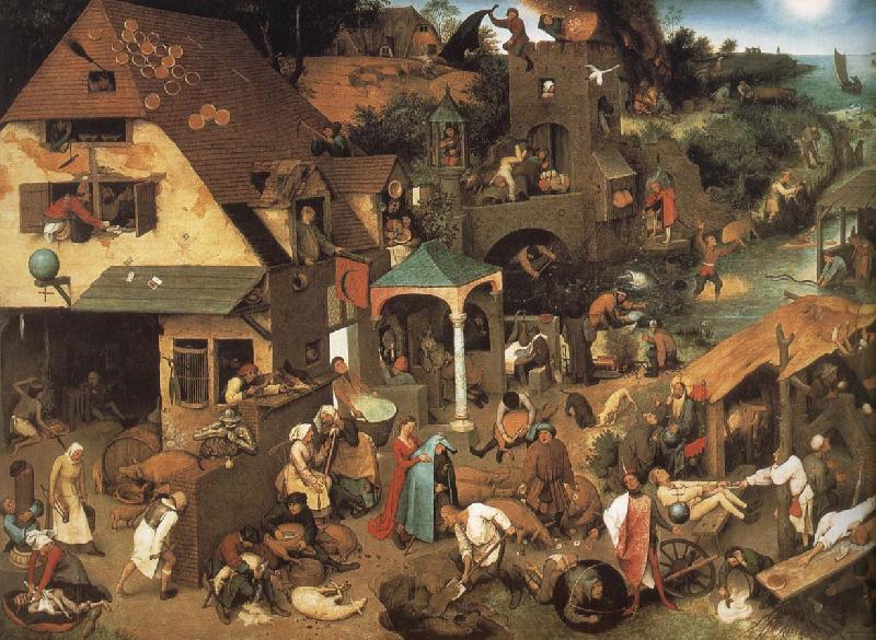 Pieter Bruegel Netherlands and Germany s Fables oil painting image